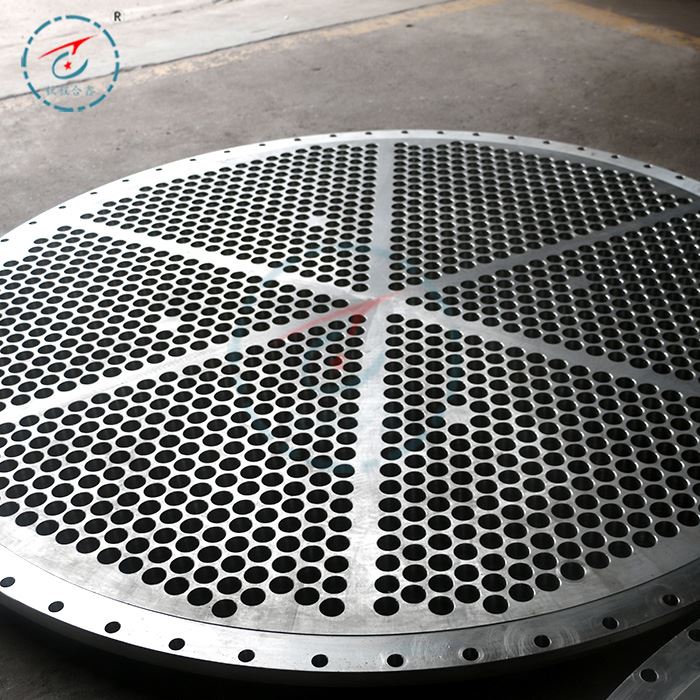 Titanium Clad Stainless Steel Tube Sheet
